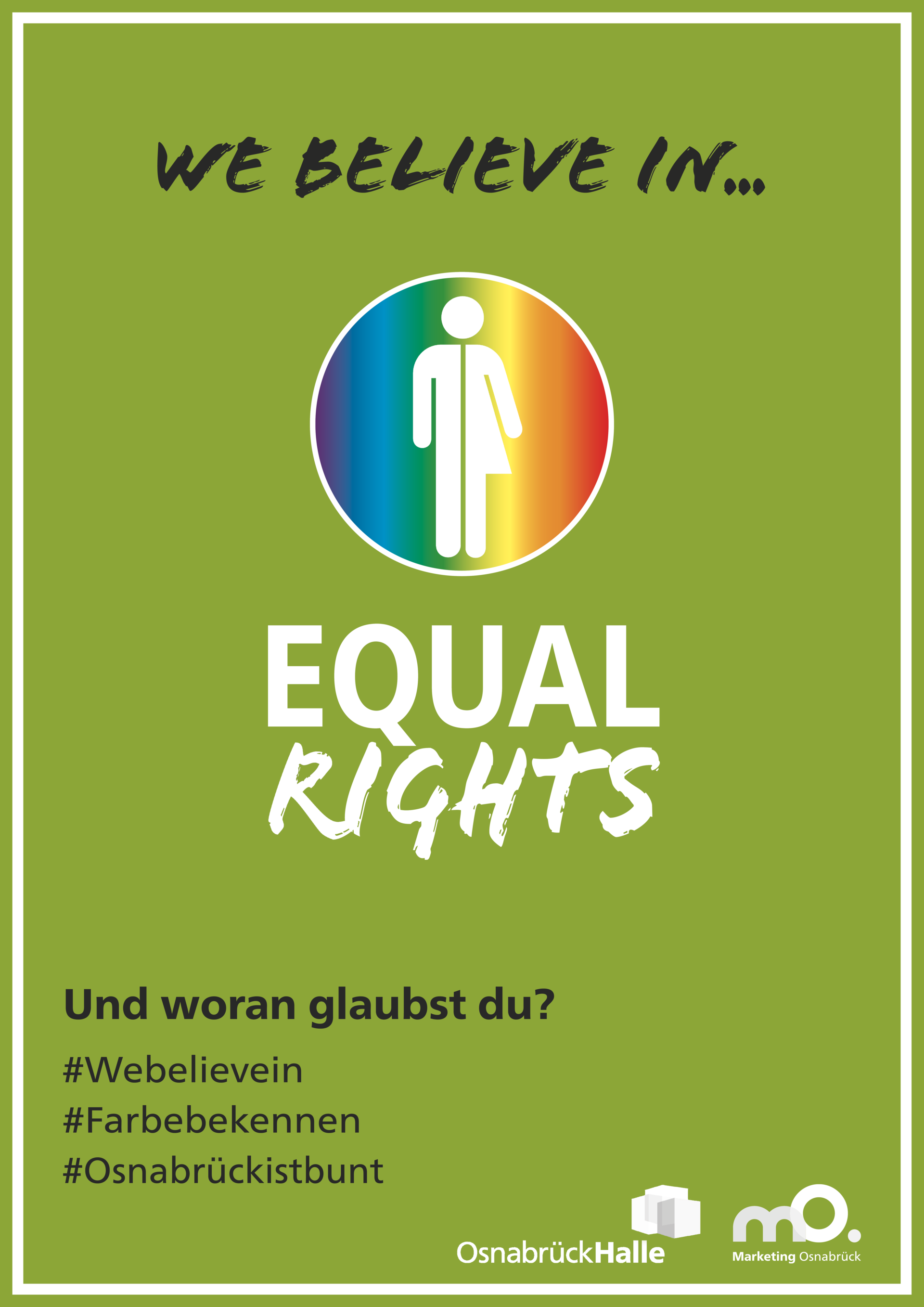 We believe in equal rights