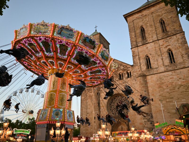 Maiwoche Kettenkarussell