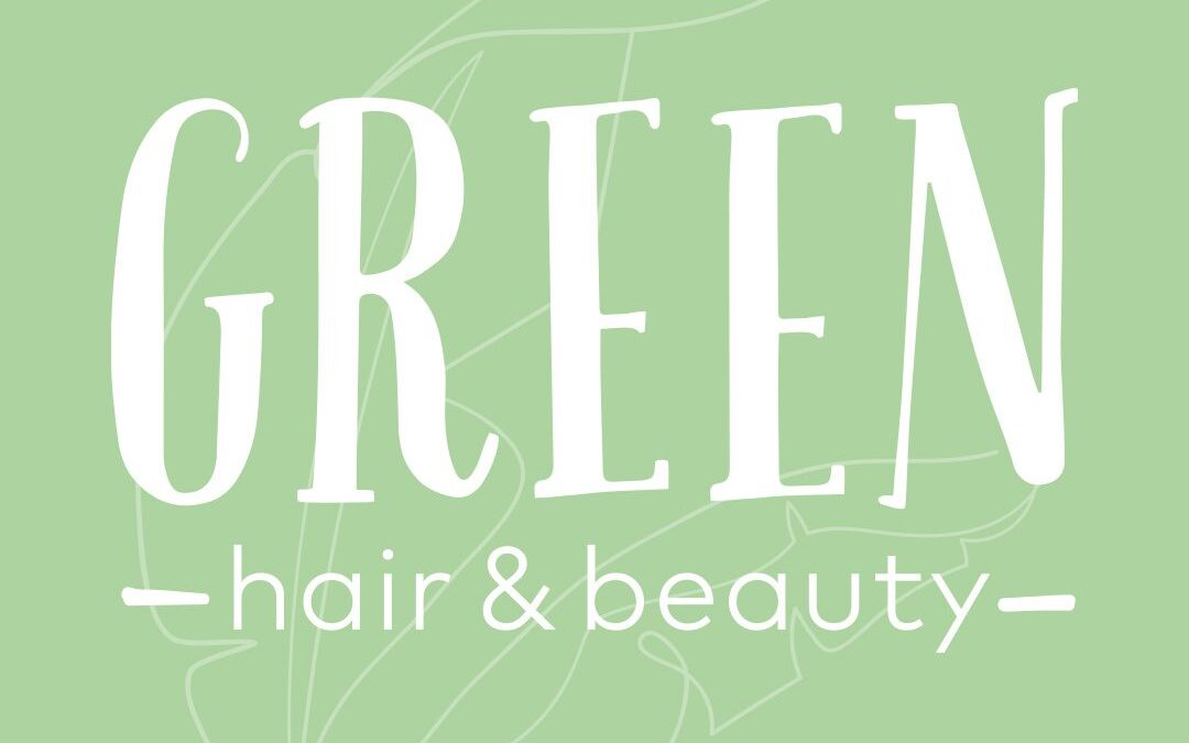 Logo Green - hair & beauty -