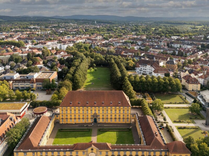 Drohnenaufnahme Schloss Osnabrück