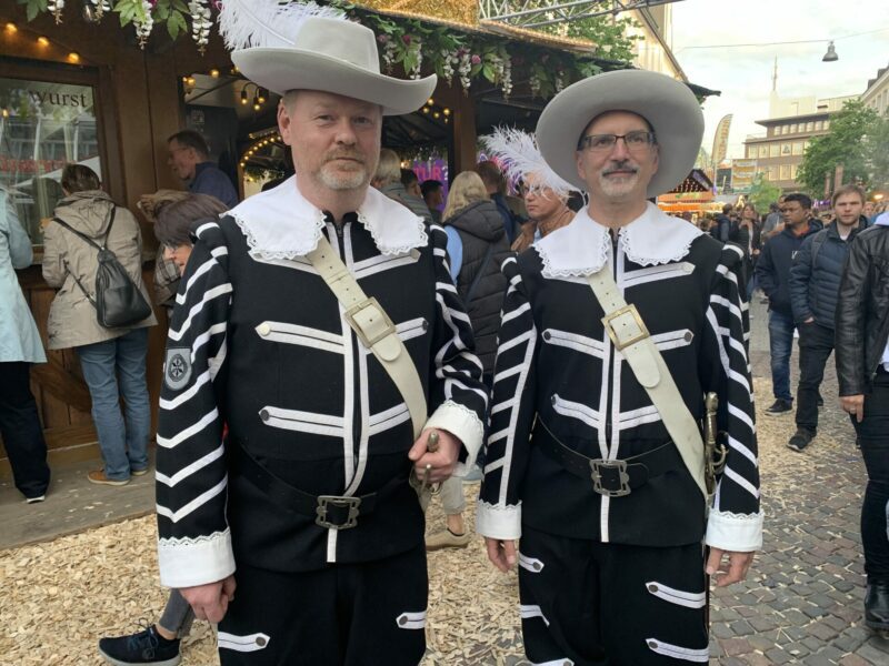 Stadtwache auf der Maiwoche