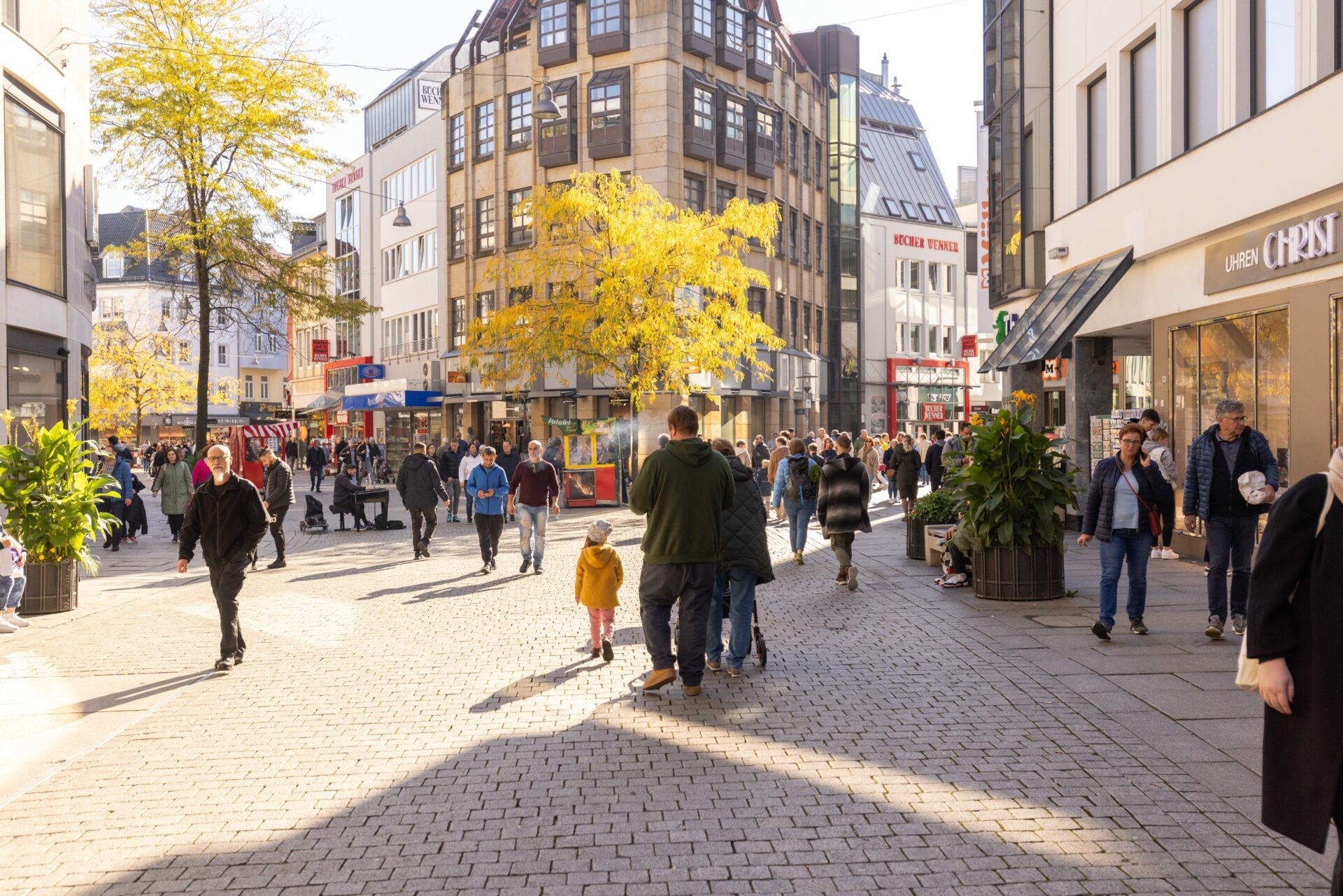 Shopping Große Straße Shopping in der Großen Straße.