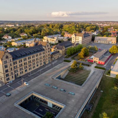 Luftaufnahme Caprivi-Campus der Hochschule Osnabrück