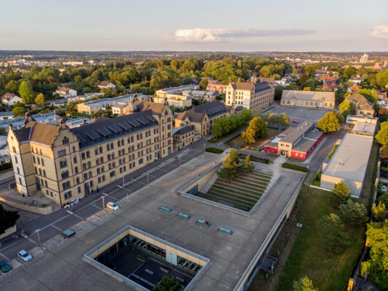 Luftaufnahme Caprivi-Campus der Hochschule Osnabrück