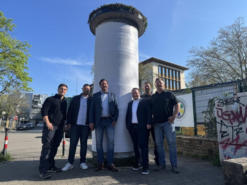 Litfaßsäulen in Osnabrück erhalten neue Ausstattung