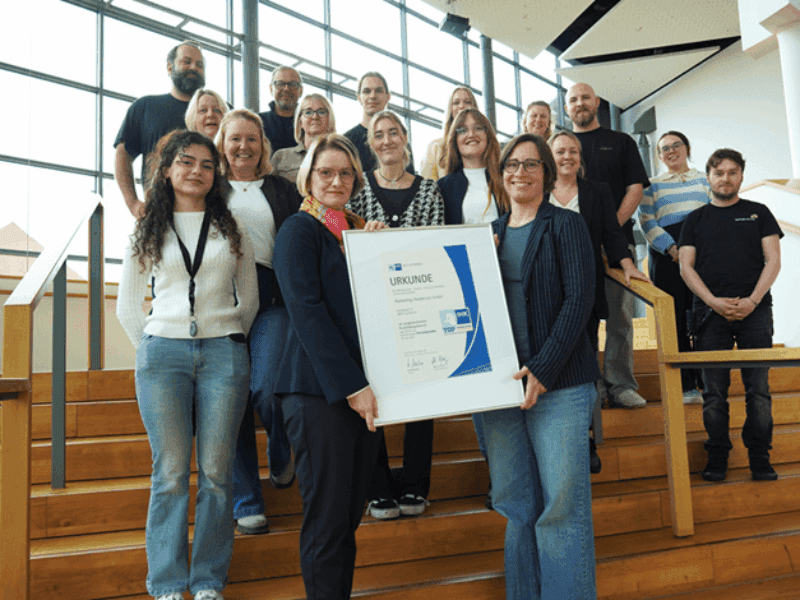 Marketing Osnabrück GmbH erneut als IHK-Top-Ausbildungsbetrieb ausgezeichnet