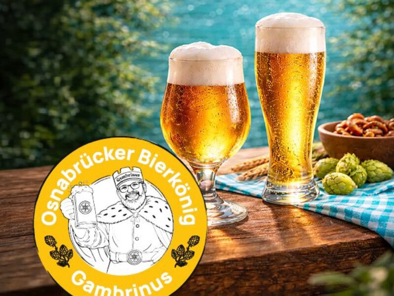 „Osnabrück zapft an“: Neues Bierfest bringt Braukultur, Genuss und Livemusik auf den Markt­platz